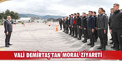 Vali Demirtaş'tan moral ziyareti