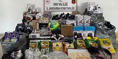 Van’da gümrük kaçağı malzeme ele geçirildi