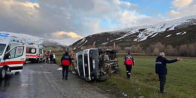 Van'da trafik kazası: 11 yaralı