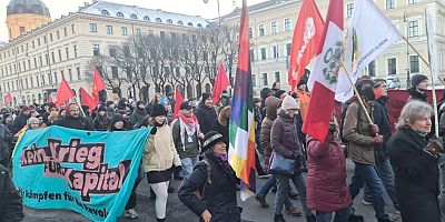 Venezuela'ya müdahale Almanya’da protesto edildi