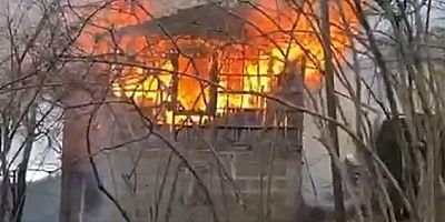 Yaşlı kadın yangında hayatını kaybetti