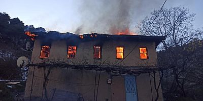 Yaşlı kadın yangında hayatını kaybetti