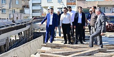 Yavuzselim pazar alanında yol yarılandı
