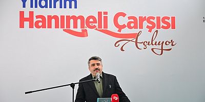 Yıldırım'a Hanımeli Çarşısı