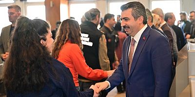 Yıldırım ailesi bayramlaştı