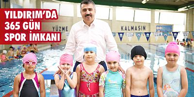 Yıldırım’da 365 gün spor imkanı