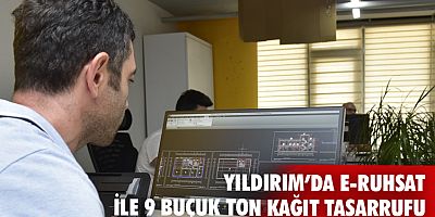 Yıldırım’da 9 buçuk ton kağıt tasarrufu