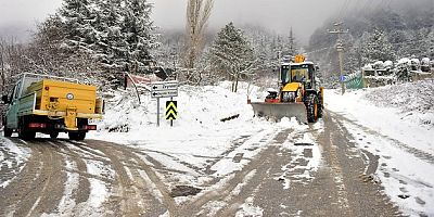 Yıldırım'da kar seferberliği