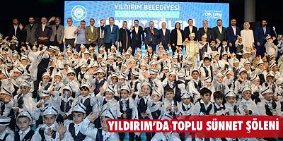 Yıldırım’da toplu sünnet şöleni