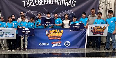 Yıldırım'ın genç mucitleri zirvede