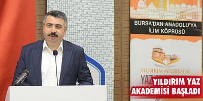 Yıldırım yaz akademisi başladı