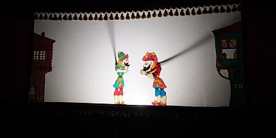 Yıldırımlı çocuklar Hacivat Ve Karagözle buluştu