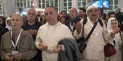Yılın ilk hacı adayları uğurlandı