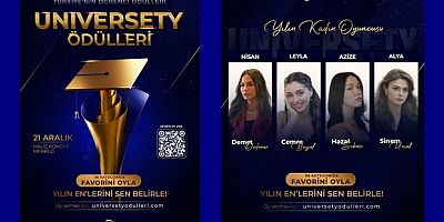 Yılın oyuncusunu üniversiteliler seçecek