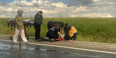 Yolcu minibüsü takla attı: 15 yaralı