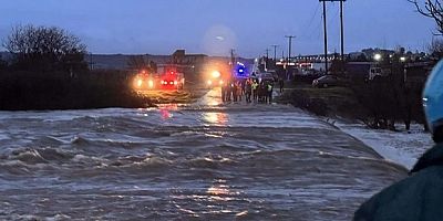 Yunanistan'da sel sularına kapanan sürücü hayatını kaybetti