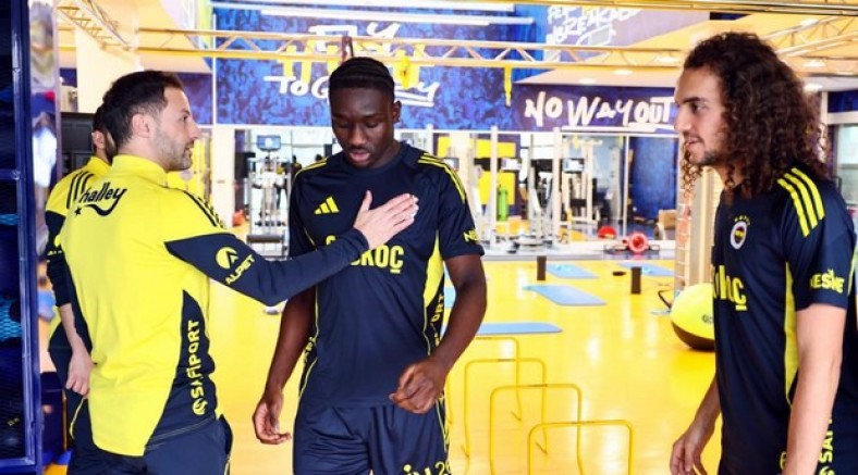 Tedesco antrenmanda yer aldı