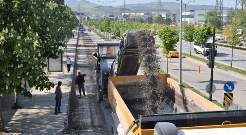 Terminal yolu yenileniyor