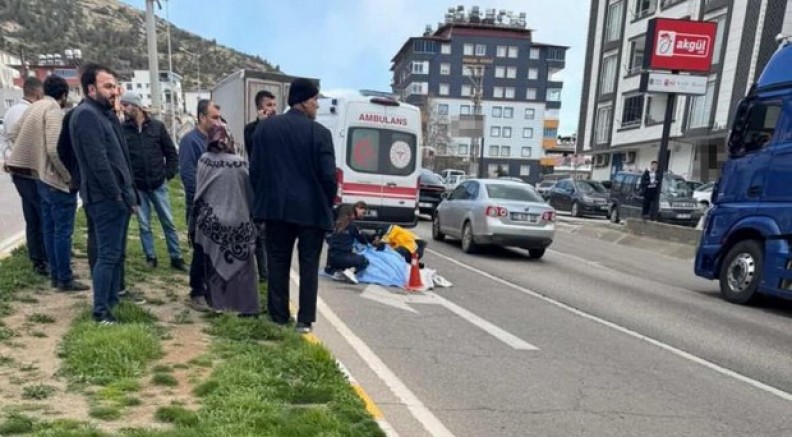 Tırın çarptığı 75 yaşındaki adam öldü