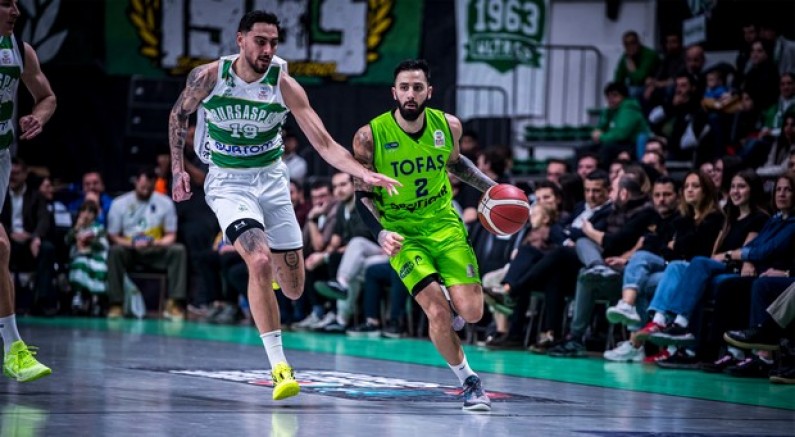 TOFAŞ, Bursa derbisini uzatmada kazandı: 113-115
