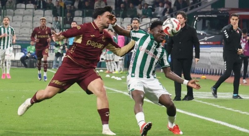 Trabzonspor'a Konya şoku: 2-1