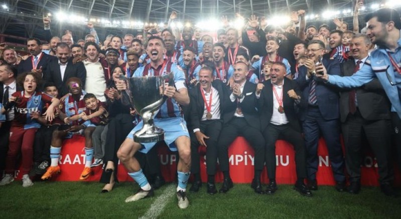 Trabzonspor, Ziraat Türkiye Kupası'na kavuştu