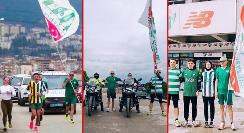 Yeşil-beyaz aşkla 10 kilometre koşuldu