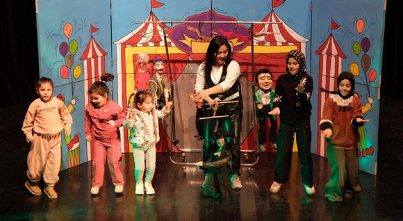 Yıldırım'da sanatla çocukların ruhuna dokunuluyor