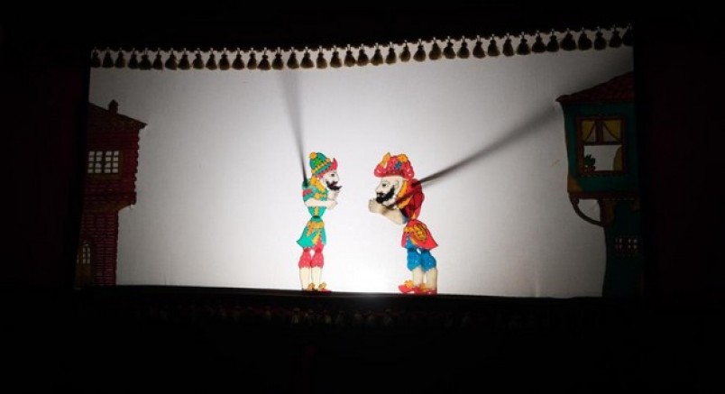 Yıldırımlı çocuklar Hacivat Ve Karagözle buluştu
