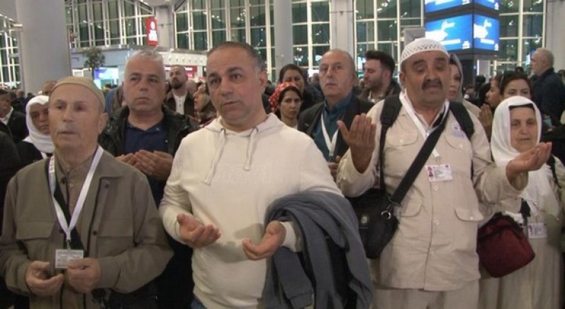 Yılın ilk hacı adayları uğurlandı