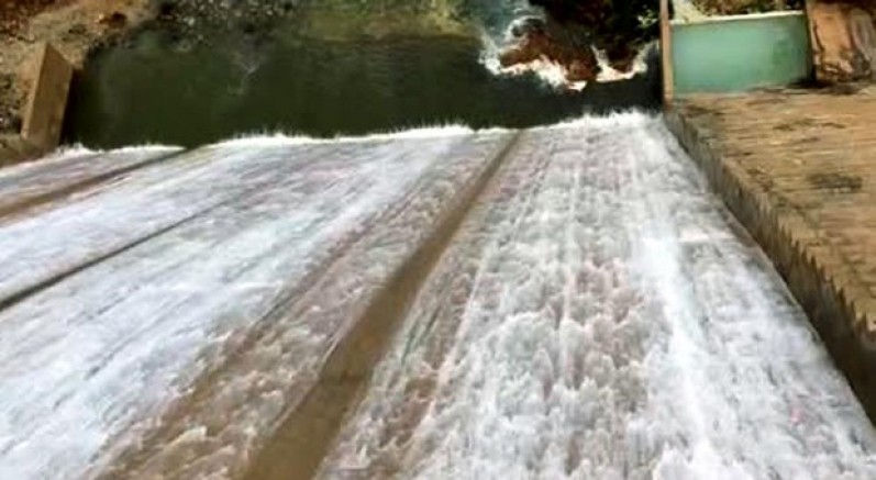 Yoğun yağışlar Ardıl Barajı'nı doldurdu