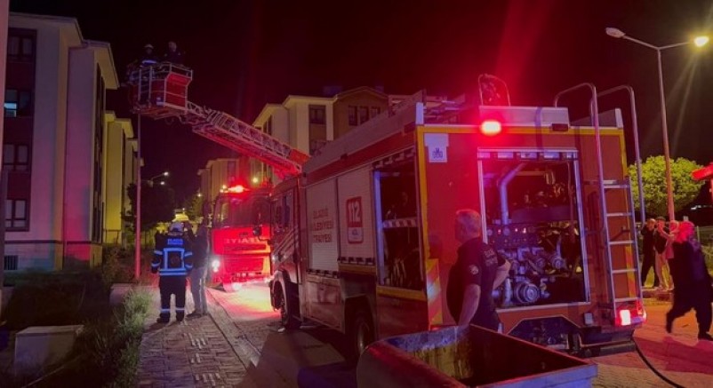 1'i hamile 4 kişi dumandan etkilendi