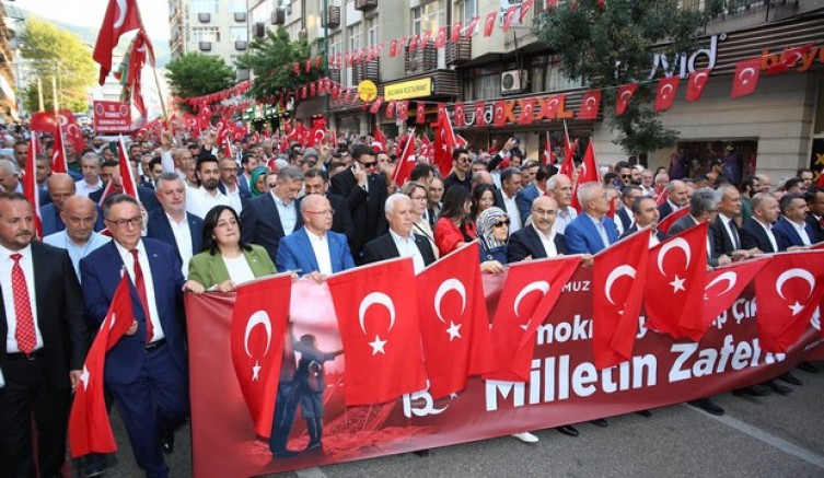 15 Temmuz törenlerle anıldı