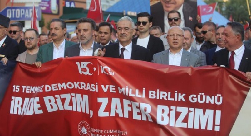 15 Temmuz'un 10. yılında Bursa tek yürek