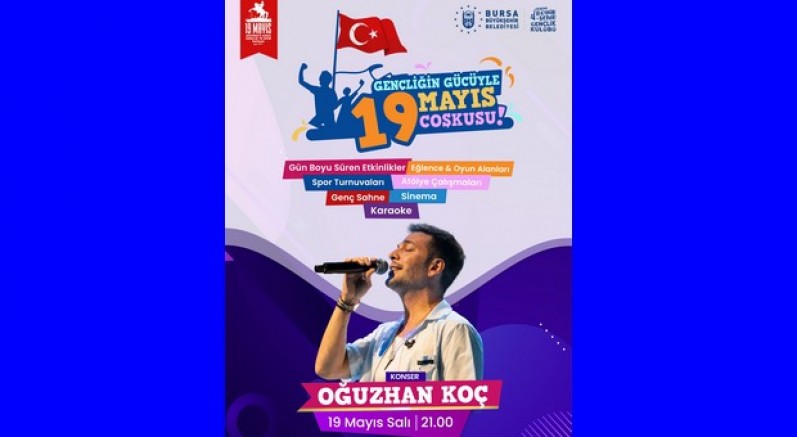19 Mayıs Bursa'da coşkuyla kutlanacak