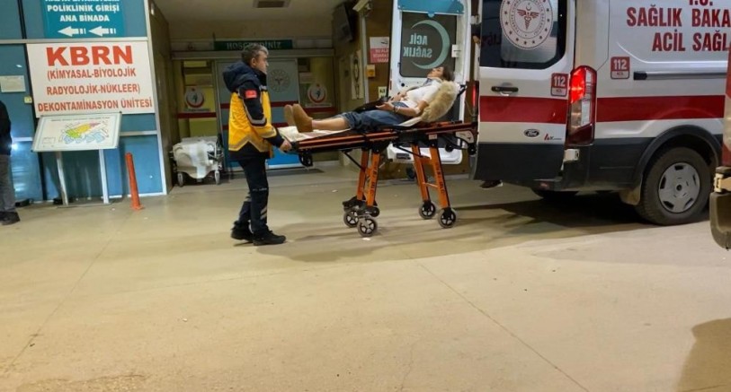 2 otomobilin çarpıştığı kazada 1 kişi yaralandı
