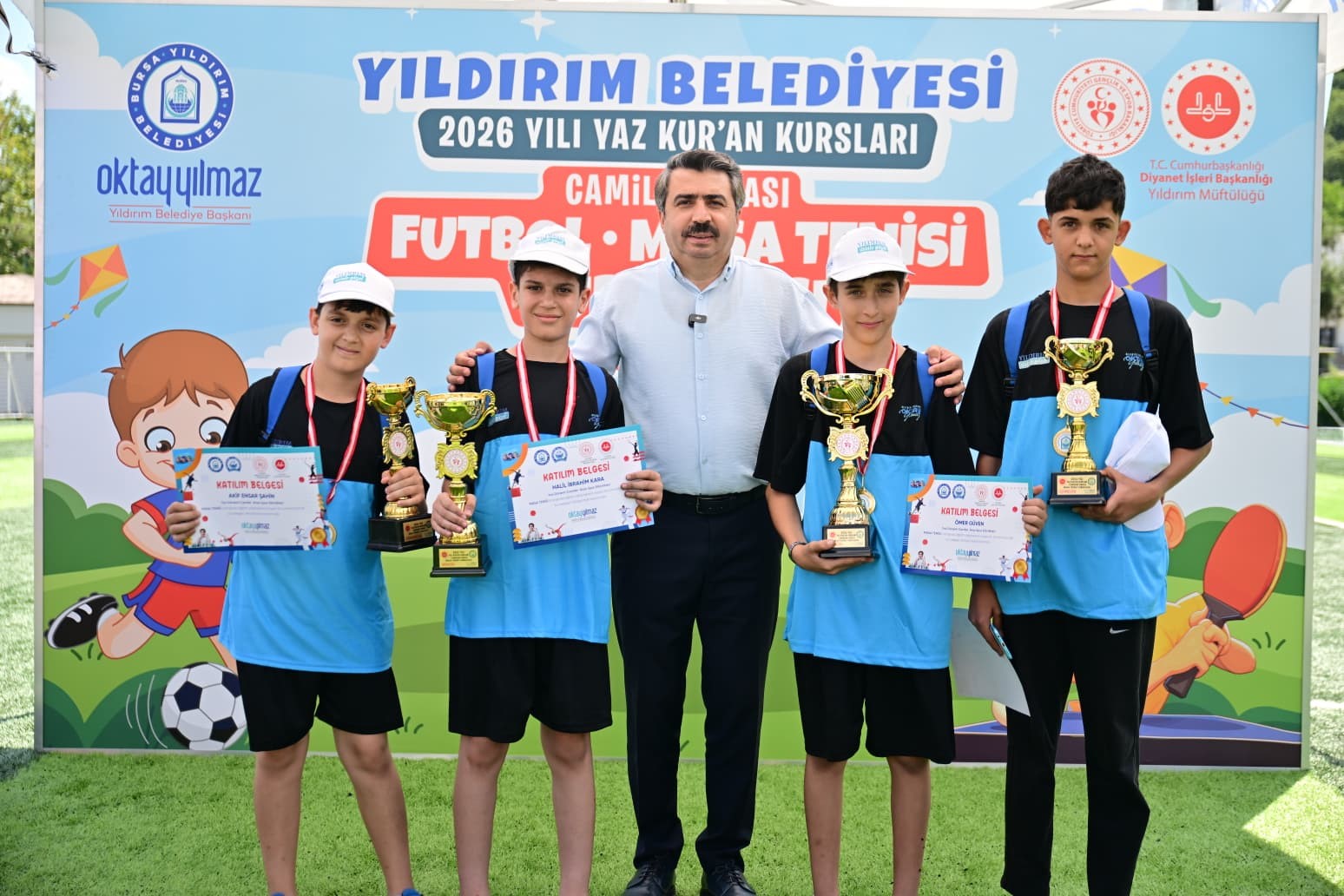 Başkan Oktay Yılmaz: Bu turnuvanın kaybedeni yok