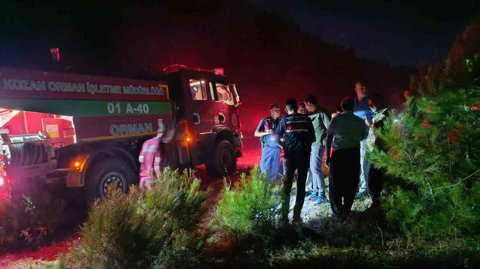 Adana’daki orman yangını kontrol altına alındı