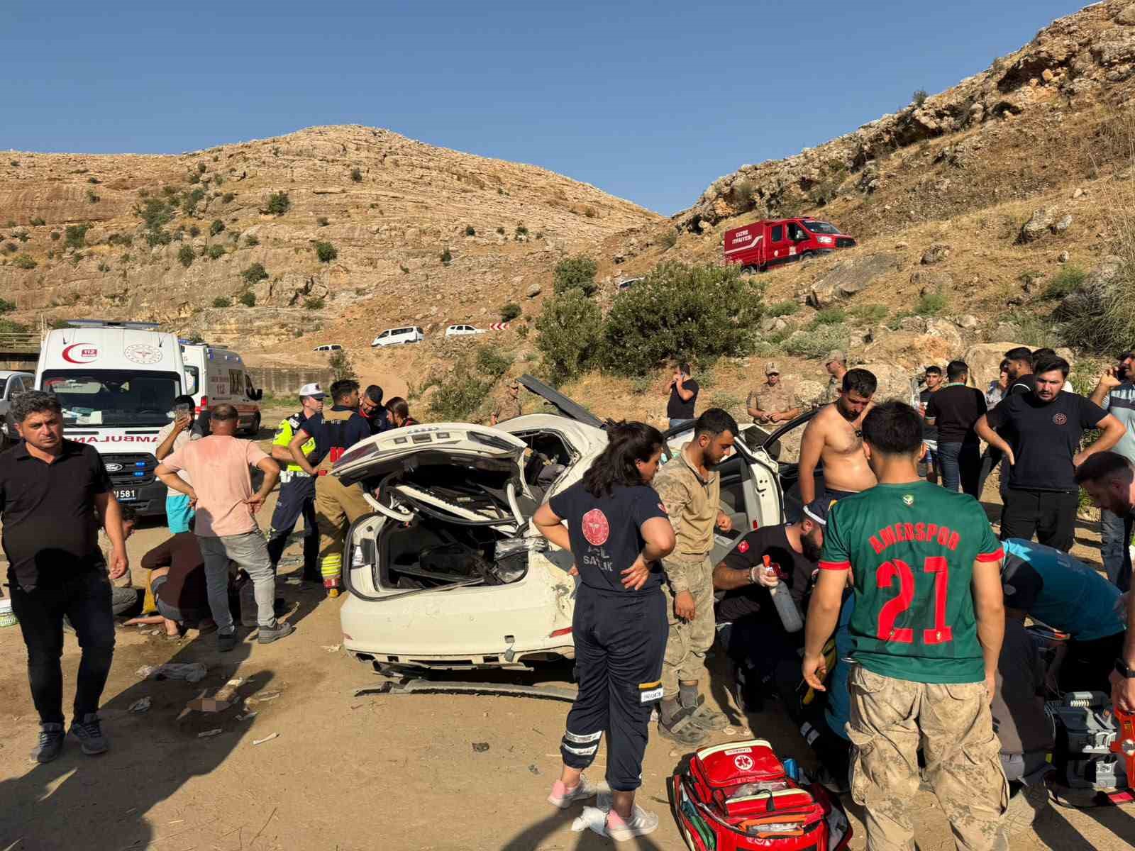 Şırnak’ta otomobil şarampole yuvarlandı: 2 ölü, 2 yaralı