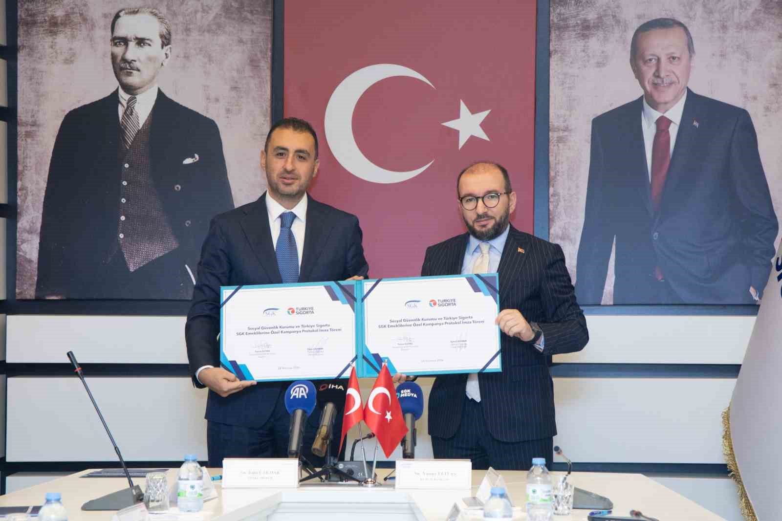 SGK ve Türkiye Sigorta’dan emeklilere özel kampanya