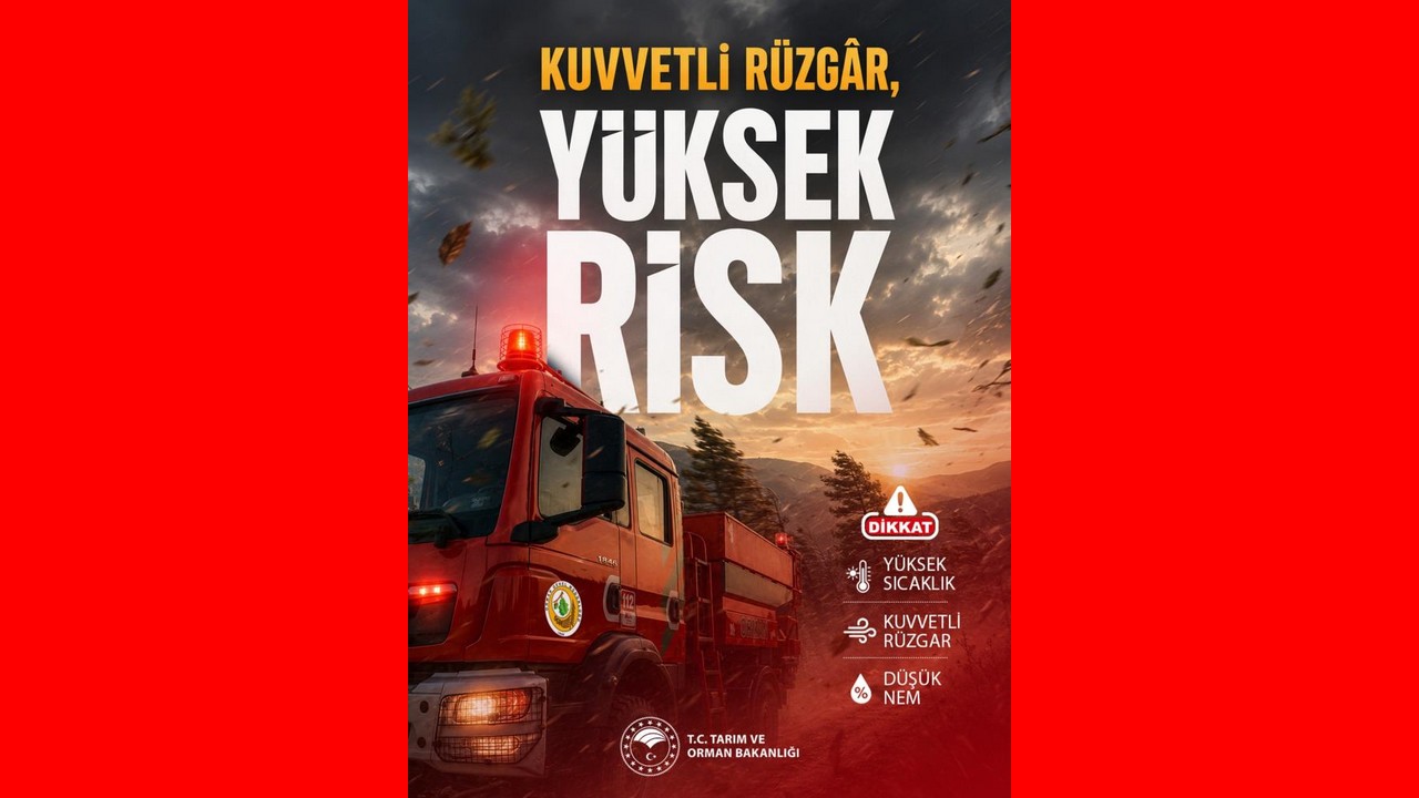 Bakan Yumaklı’dan şiddetli rüzgar uyarısı