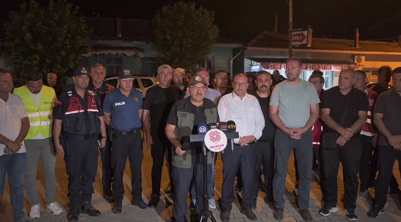 Susurluk’taki orman yangınına müdahale sürüyor