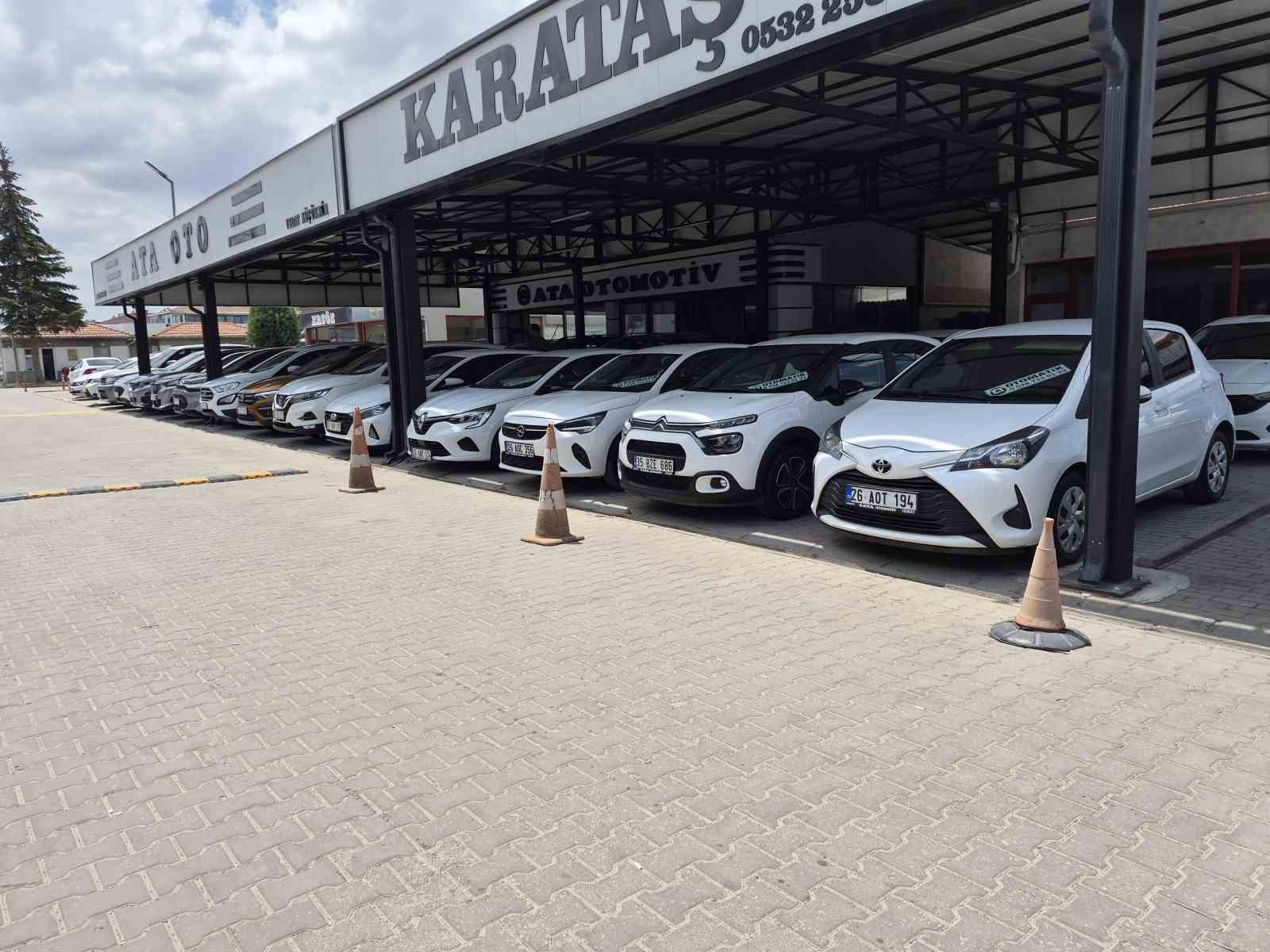 İkinci el araç piyasasında durgunluk sürüyor