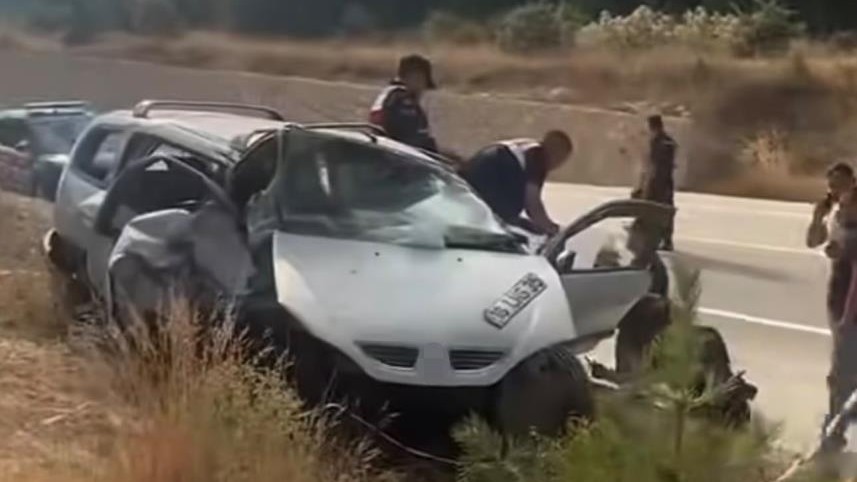 Bursa’da takla atan araçtaki çift yaşamını yitirdi