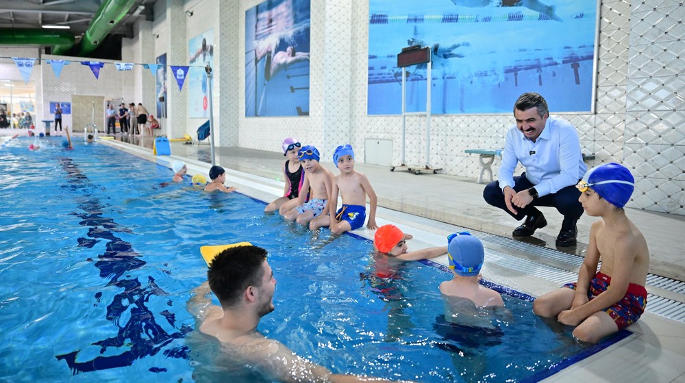 Yıldırım'da çocuklar sporla büyüyor