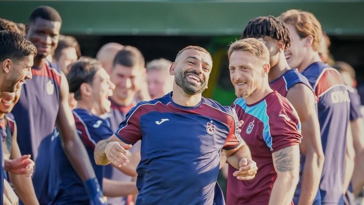 Salah, Trabzonspor ile ilk antrenmanına çıktı