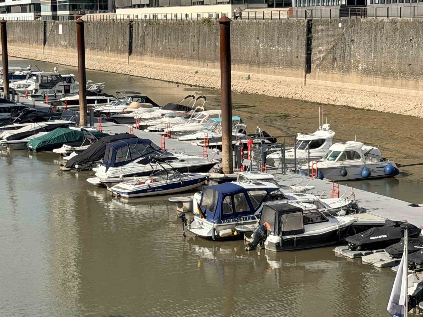 Almanya’da Ren Nehri’nde kuraklık alarmı