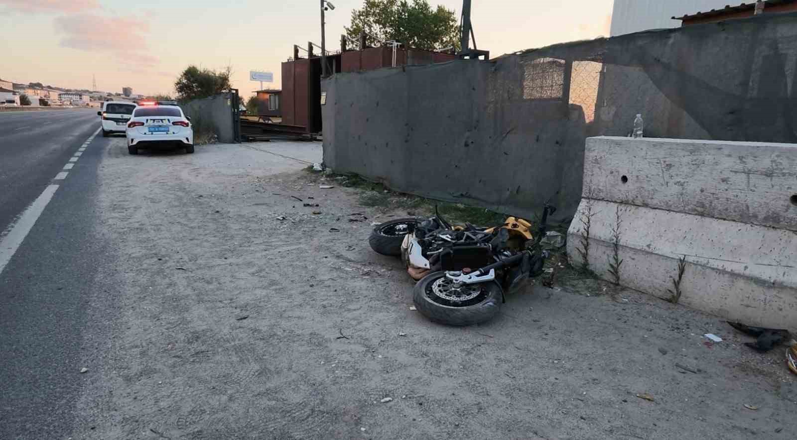Yeni aldığı motosikletle kaza yapan genç hayatını kaybetti