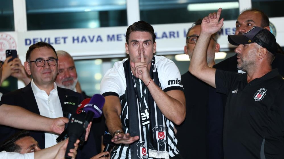 Dusan Vlahovic, Beşiktaş için geldi