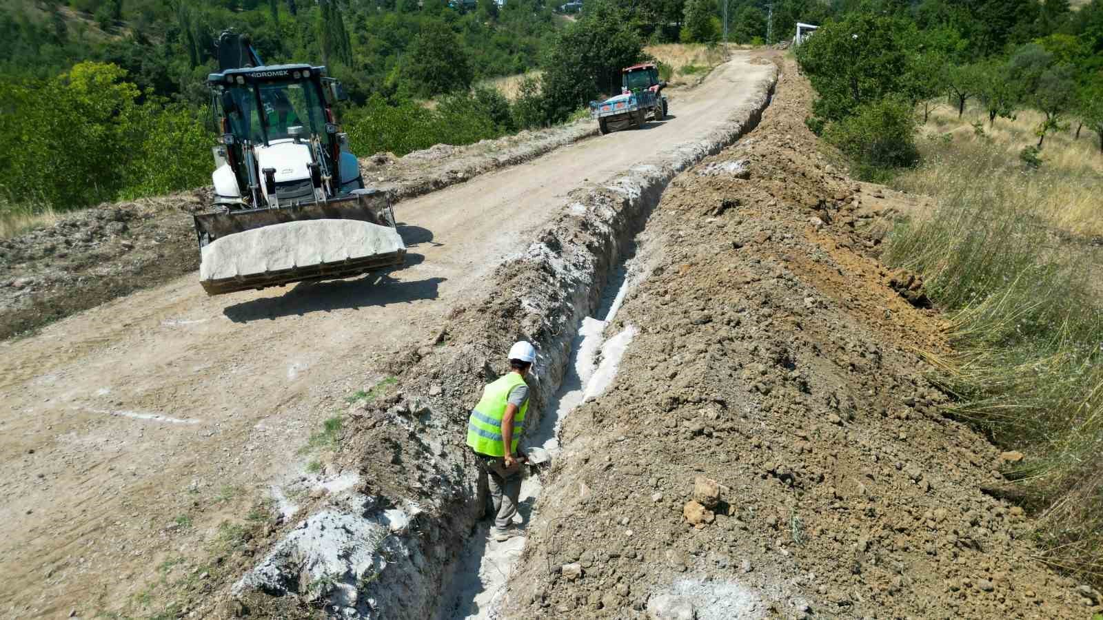 Büyükşehir, sulama tesisini kısa sürede yüzde 80’e ulaştırdı